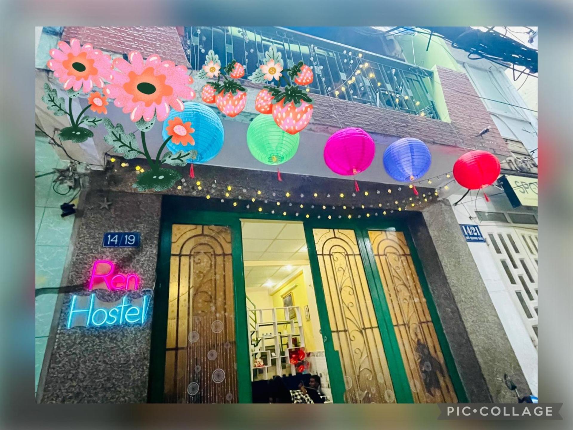 花ren Hostel Ho Chi Minh-Byen Eksteriør billede